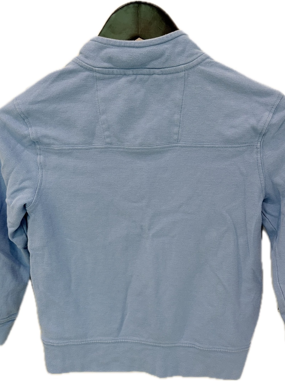Tommy Bahama Light Blue Quarter-Zip Pullover - Picture 3 of 3
